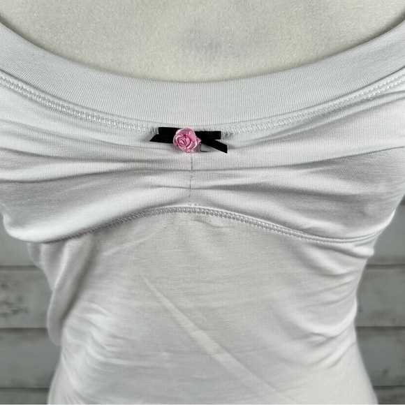 Free People Intimately Wear It Out Cotton/ Spandex Tank White XS NEW - Picture 3 of 7